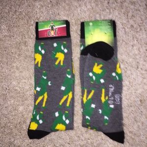 Buddy The Elf Christmas Movie Socks NEW